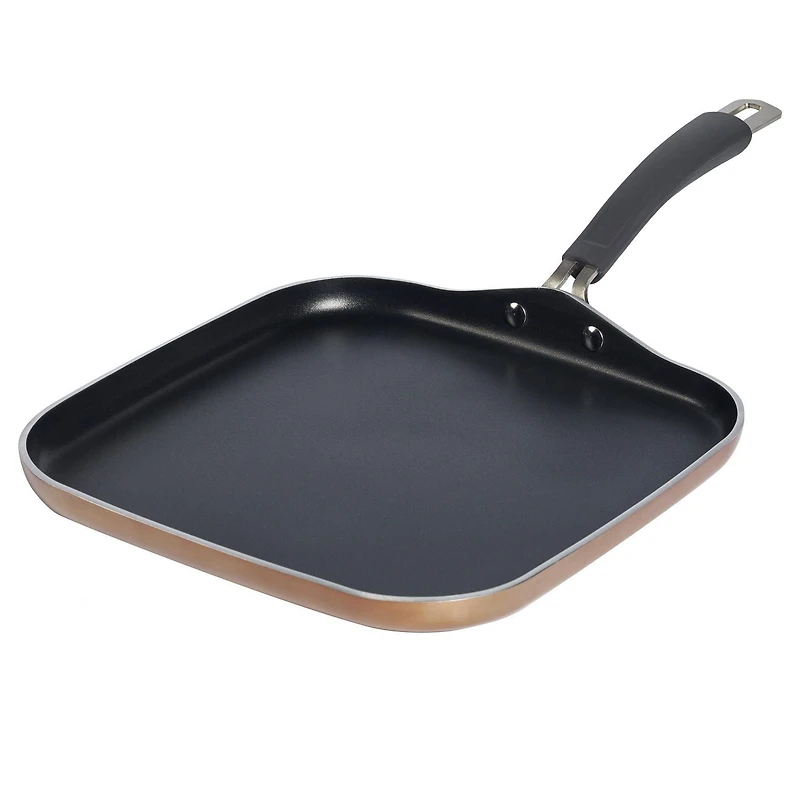 12"/30.48 Épicure Aluminium Carré Griddle Cuivre