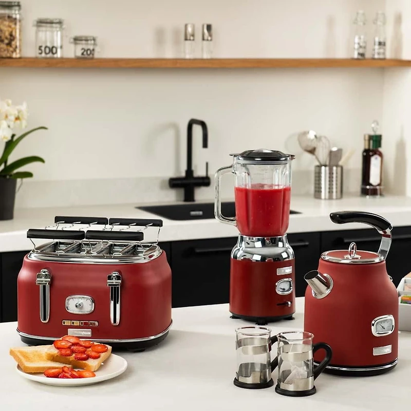 Westinghouse 4 Slice Toaster - Red