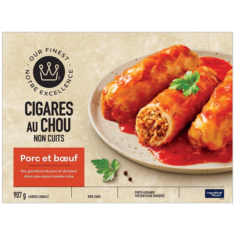 Our Finest Pork & Beef Cabbage Rolls, 907 g