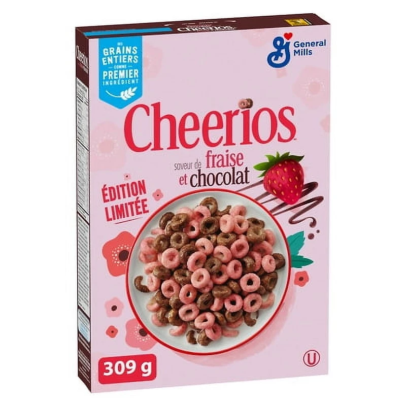 Cheerios Chocolate Strawberry Flavoured Cereal