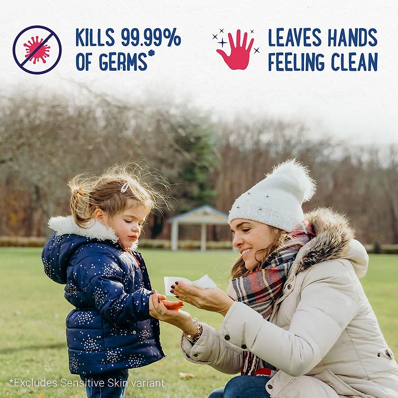 Wet Ones Antibacterial Citrus Scented Hand and Face Wet Wipes
