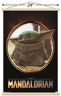 Star Wars: The Mandalorian - The Child Wall Poster, 14.725" x 22.375" Framed