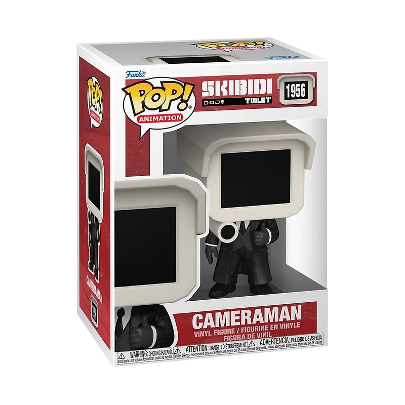 Funko Pop! Animation: Skibidi Toilet - Cameraman Vinyl Figure