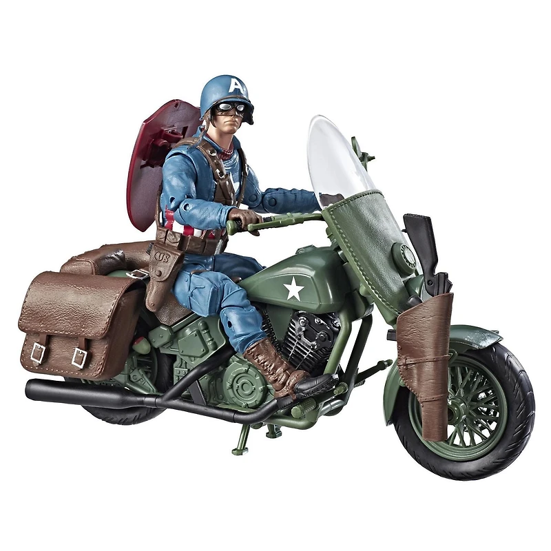 Marvel Legends Series - Captain America avec moto