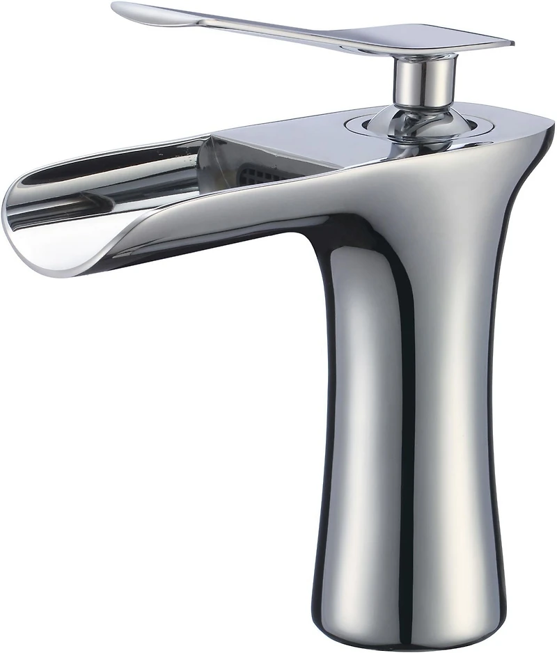 American Imaginations 20,25 in. Ensemble de récipients blancs semi-encastrés W pour robinet central 1 trou AI-34148