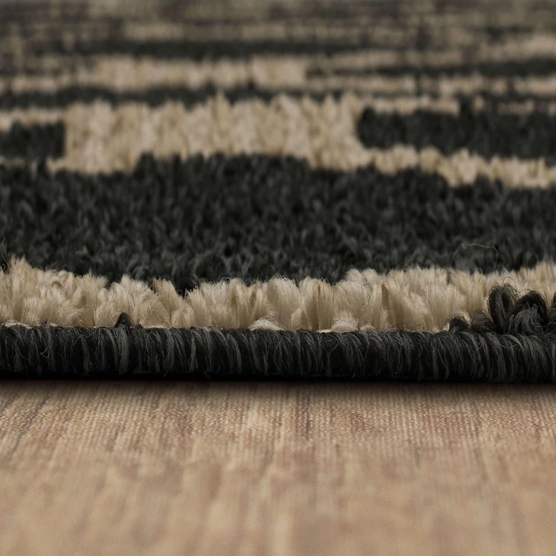 Mohawk Home Prism Praline/Tan Tufted Polyester Area Rug