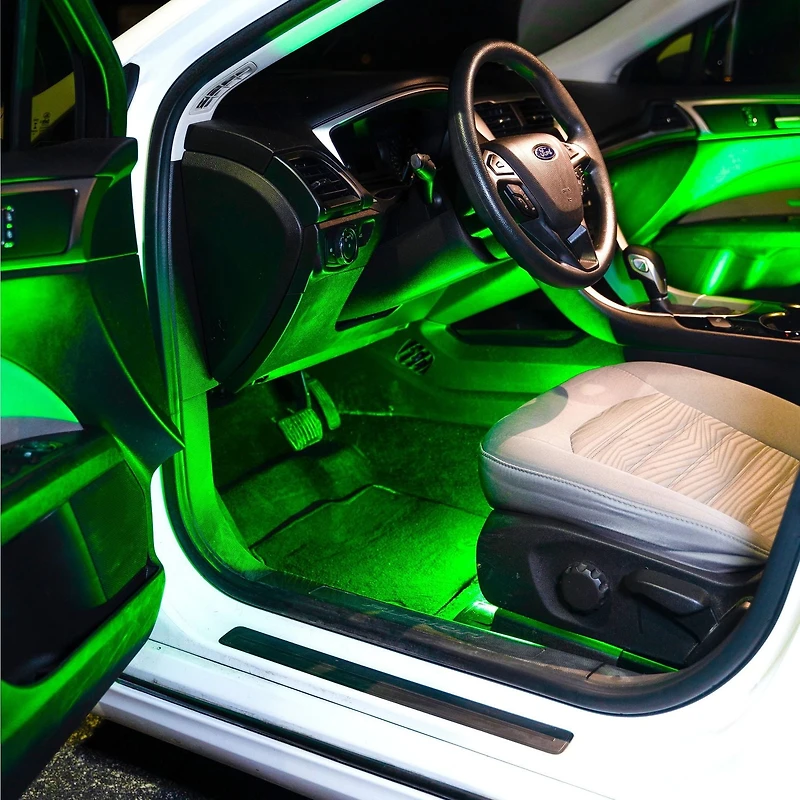 Ultra LED Light Interior & Exterior Strip Starter Kit, 2 x 12" Strips, 12V – Green