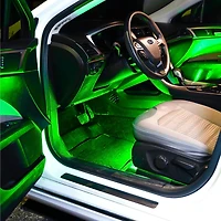 Ultra LED Light Interior & Exterior Strip Starter Kit, 2 x 12" Strips, 12V – Green