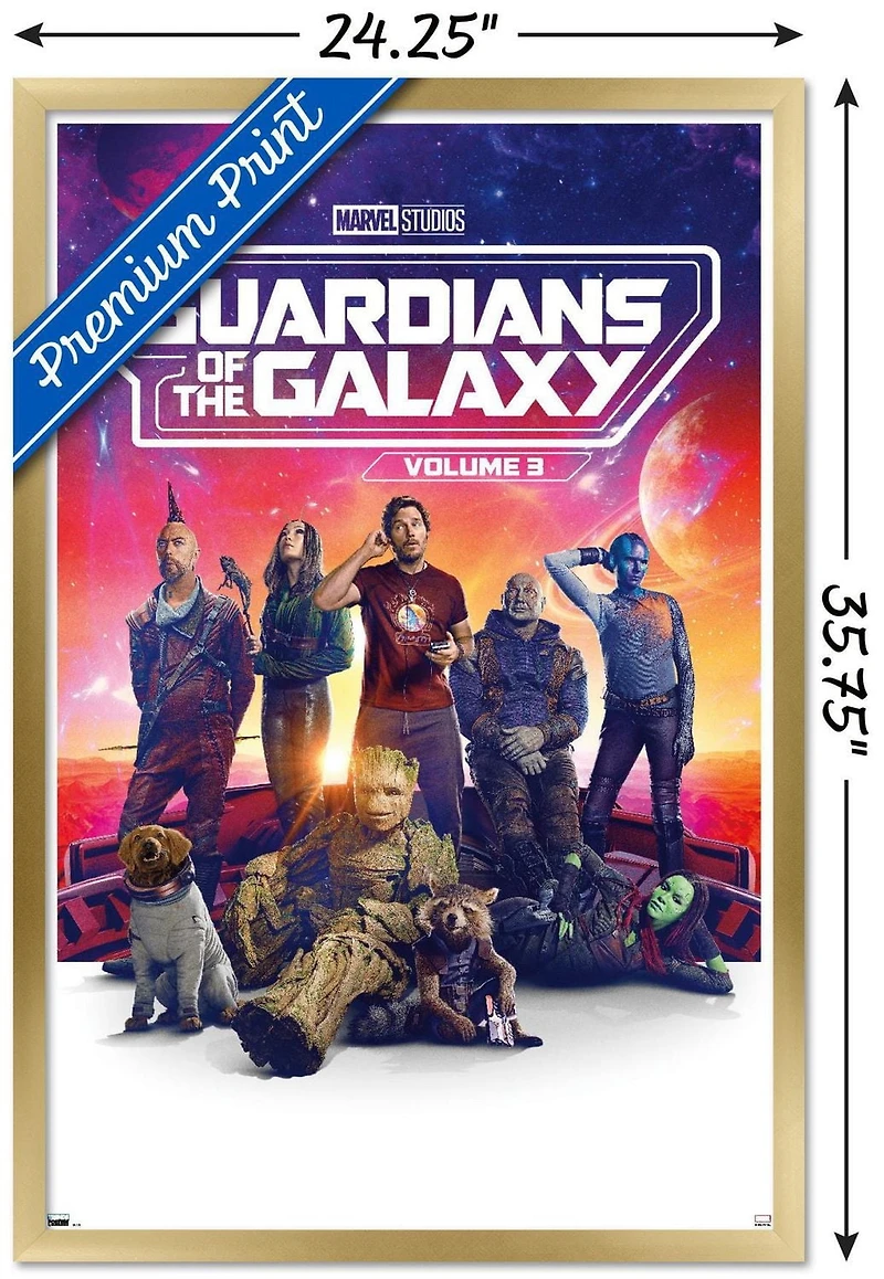 Marvel Guardians of the Galaxy Vol 3 - One Sheet Wall Poster