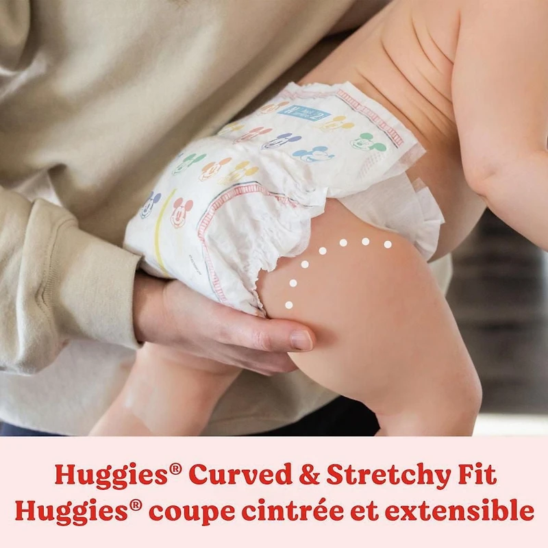 HUGGIES Snug & Dry Baby Diapers, Mega Colossal Pack, Sizes 1-8 | 208-80 Count, Sizes 1-8 | 208-80 Count