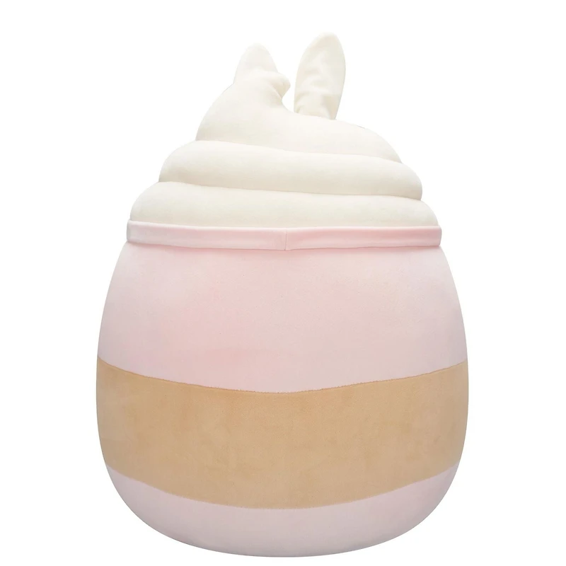 Peluche Squishmallows de Pâques 16" - Suey le lapin rose Milkshake