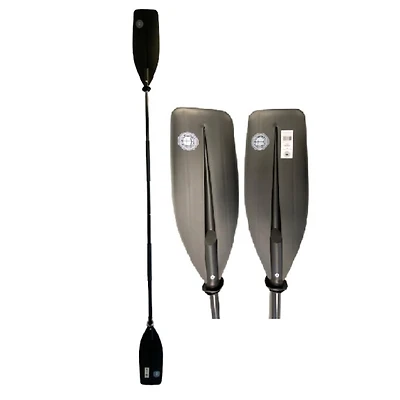 Blue Dog Marine 96" Kayak Paddle –  Lightweight Boating Oar for Inflatable Kayaks with Foam Grips - Black