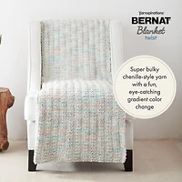 Bernat® Blanket Twist™ Yarn, Polyester #6 Super Bulky, 10.5oz/300g, 220 Yards, Polyester #6 Super Bulky Yarn