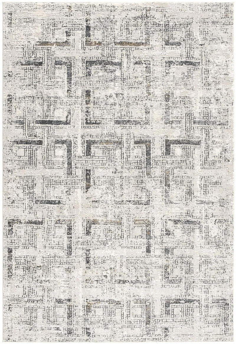 Tapis géométrique moderne de la collection Mirage de Rug Branch