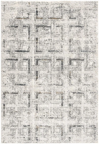 Tapis géométrique moderne de la collection Mirage de Rug Branch