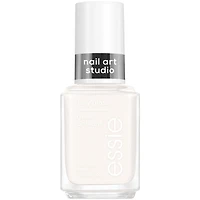 essie nail art studio jelly nail polish, sheer jelly finish, artic jelly, white, 13.5 ml, -