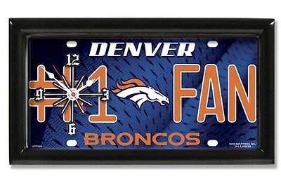 NFL Denver Broncos Wall Clock