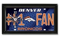 NFL Denver Broncos Wall Clock