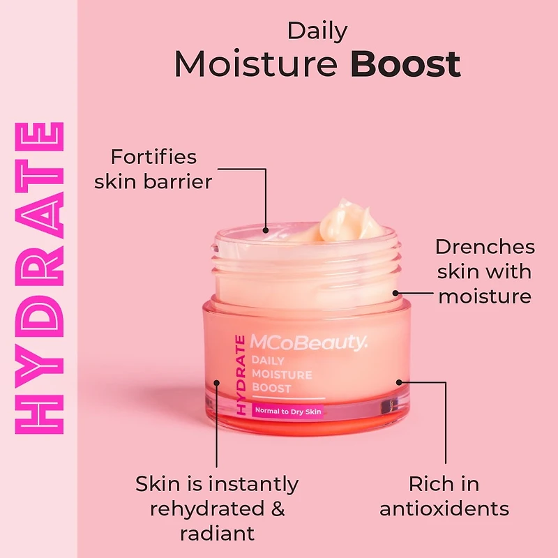 MCoBeauty - Soin coup de pouce hydratation quotidienne - Hydratation