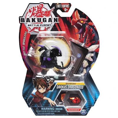 Bakugan, Darkus Dragonoid, Créature transformable à collectionner de 5 cm, à partir de 6 ans