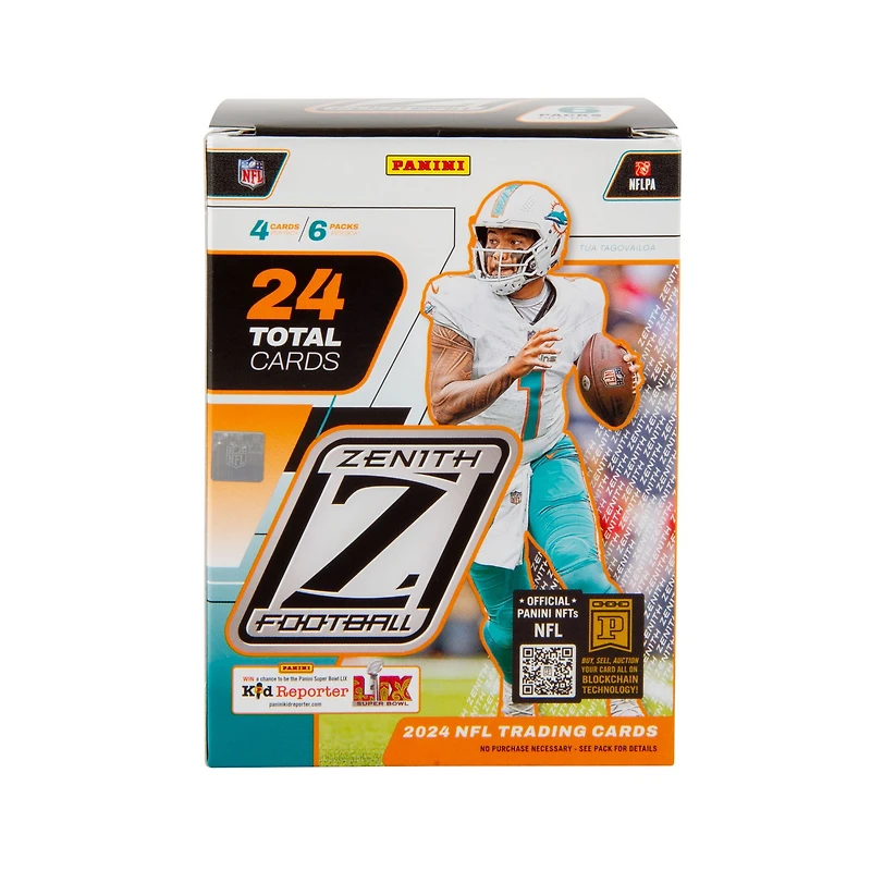 2024 Panini Zenith Football Trading Cards Blaster Box