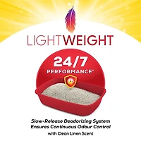 Tidy Cats LightWeight 24/7 Performance Multi-Cat, Clumping Cat Litter 5.44 kg, 5.44 kg