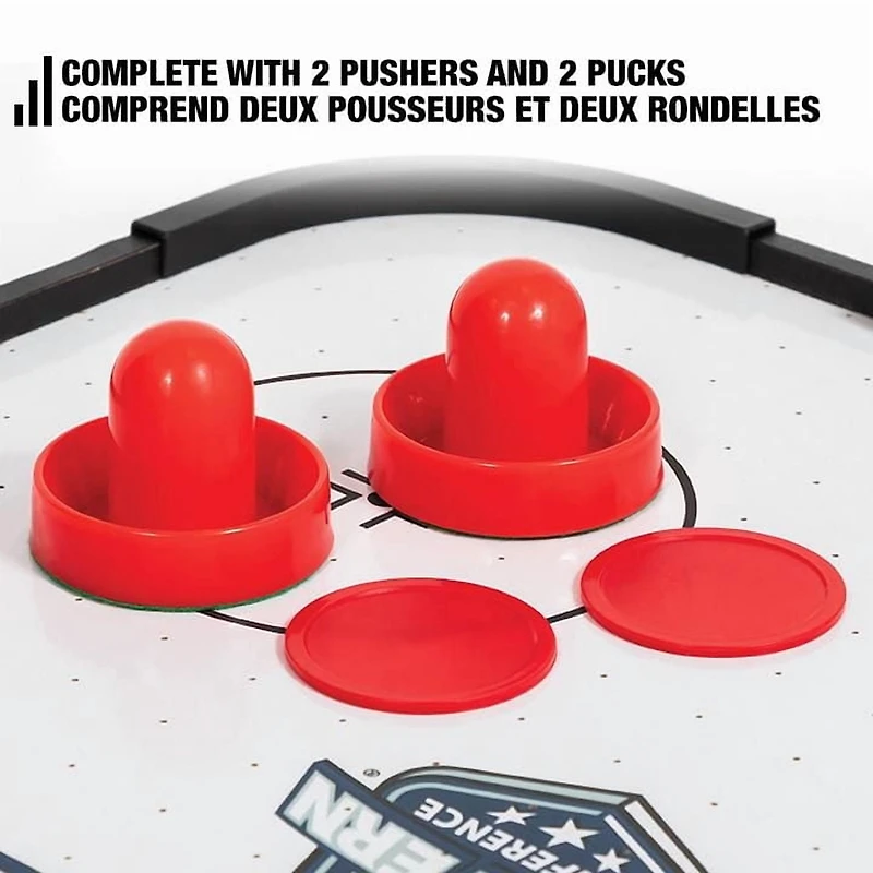 Table de hockey sur coussin d’air LNH de 152 cm Produit sous licence LNH