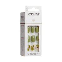 KISS ImPRESS Press-On - 30 faux ongles, courts Ongles à coller.