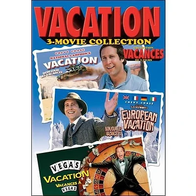 Vacances Collection De 3 Films: Bonjour Les Vacances / Bonjour Les Vacances II / Vacances À Vegas (Bilingue)