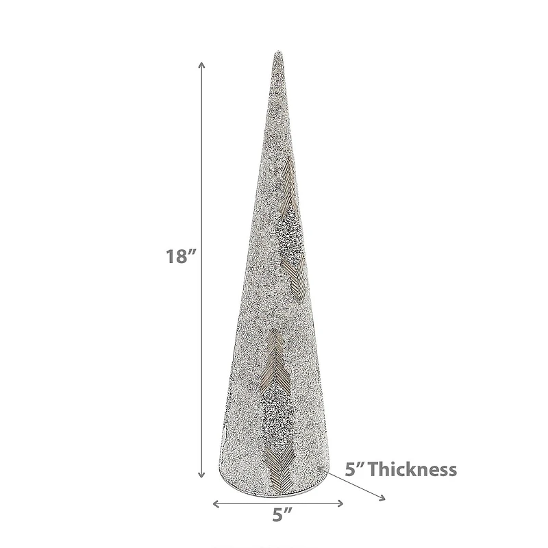 Christmas 18" Cone Tree Arrow Glam
