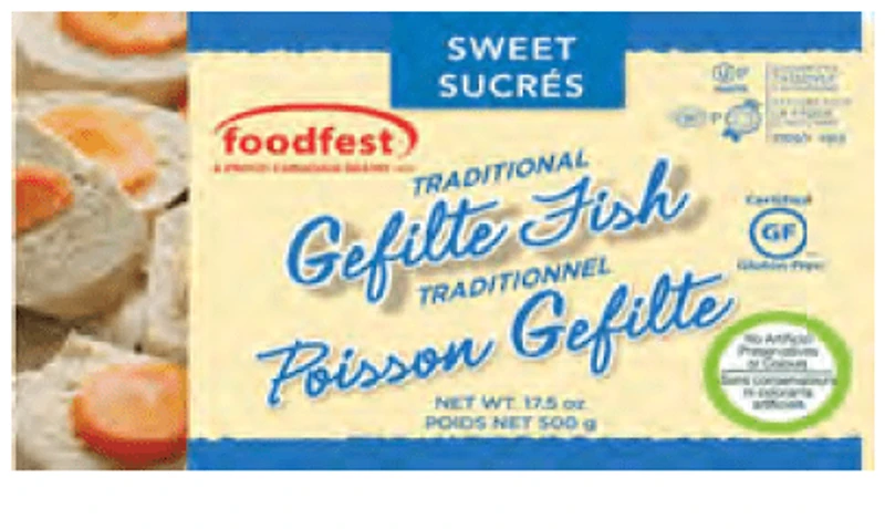 Foodfest Gefilte fish roll sucré KPY 500g Gefilte fish roll sucré KPY