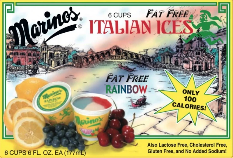 Arc-en-ciel italien de glace E-ALTRA GLACES ITALIENNES