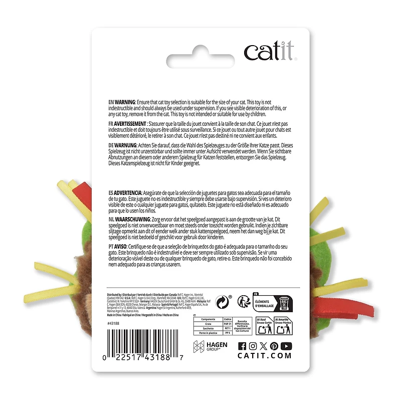 Jouet Catit pour chats, taco en peluche