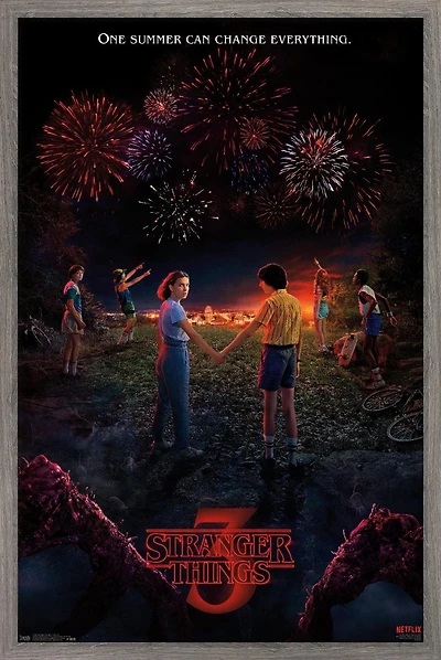 Netflix Stranger Things: Season 3 - Key Art Wall Poster