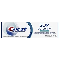 Crest Gum Detoxify Deep Clean Anticavity Fluoride Toothpaste, 20 mL