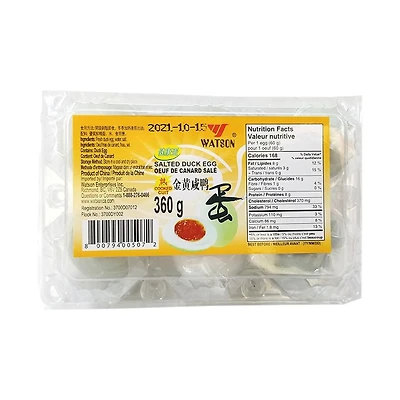 oeuf de canard salé Watson