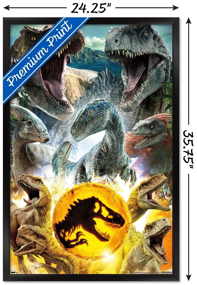 Jurassic World: Dominion - Group Wall Poster, 22.375" x 34"