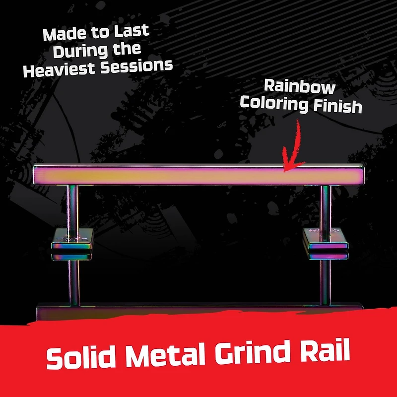 Tech Deck, Pro Series Daily Grind Pack avec 3 obstacles, conçu pour les pros ; jouets pour enfants à partir de 6 ans (mini-fingerboard vendu séparément)