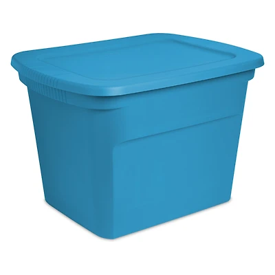 Sterilite Boîte 68L - Aqua 68L, Bleu