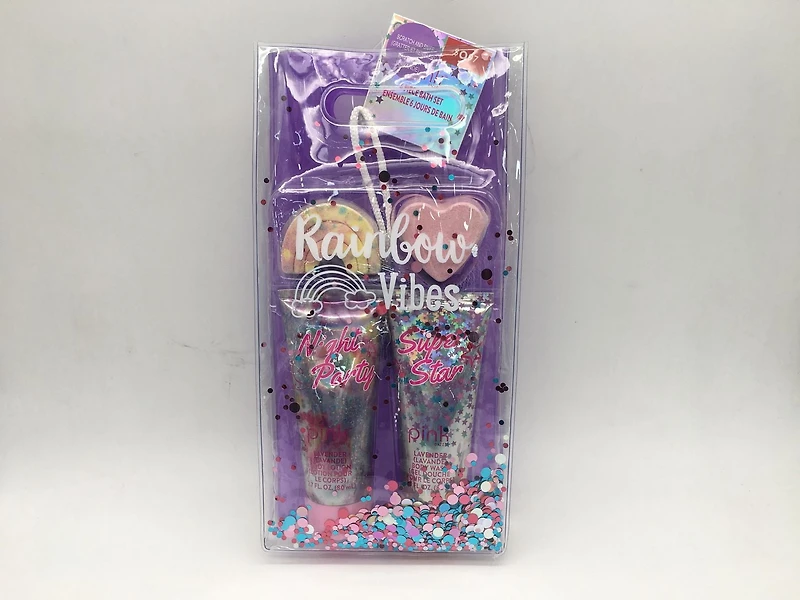 Pink Dazzel 6 PIECES BATH SET