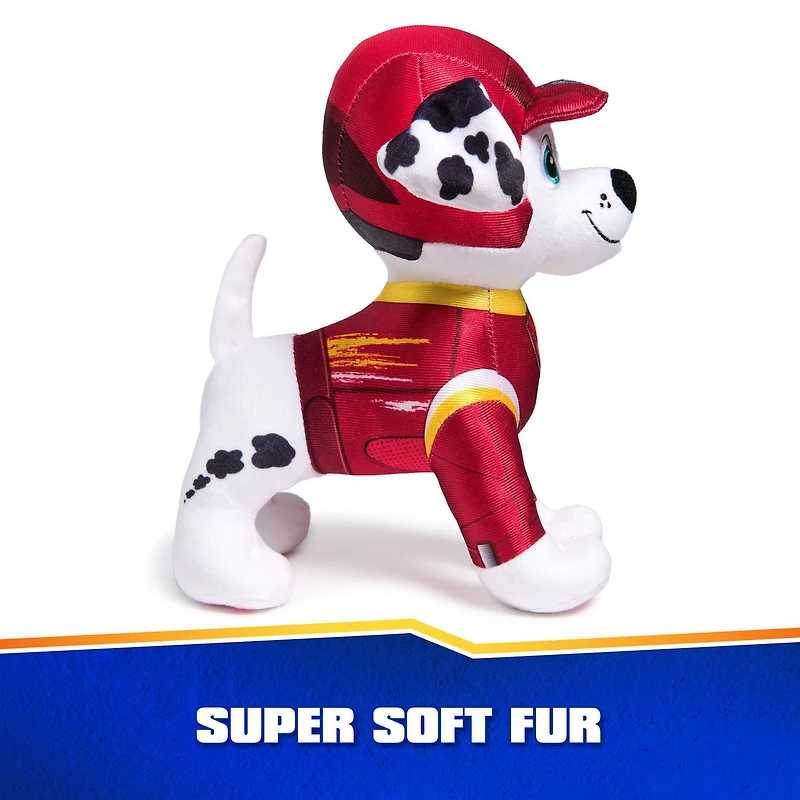 PAW Patrol Rescue Wheels, Peluche Marcus de 20,3 cm, animal en peluche pour les garçons et les filles à partir de 3 ans