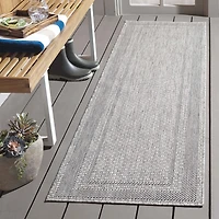 SAFAVIEH Beach House Joakim Bordered Indoor/Outdoor Area Rug