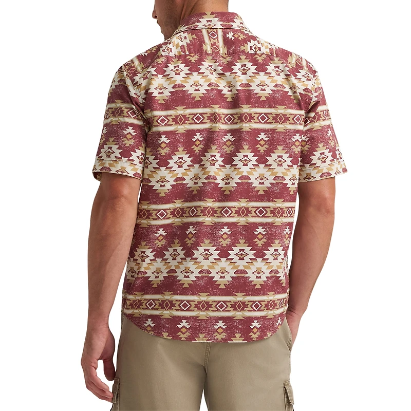 Chemise imprimée à manches courtes pour hommes Wrangler®