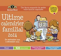 Calendrier mural Motherword Française 2024