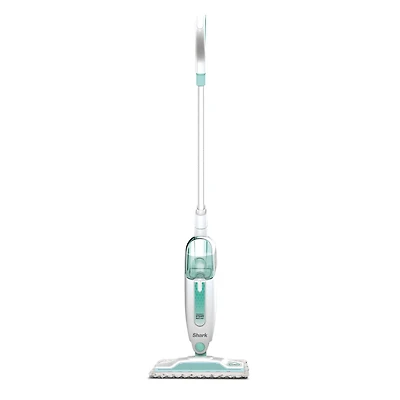 Shark S1000C, Vadrouille à vapeur avec réservoir d'eau amovible, Écume/Blanc, 1050W Désinfecte avec de l'eau