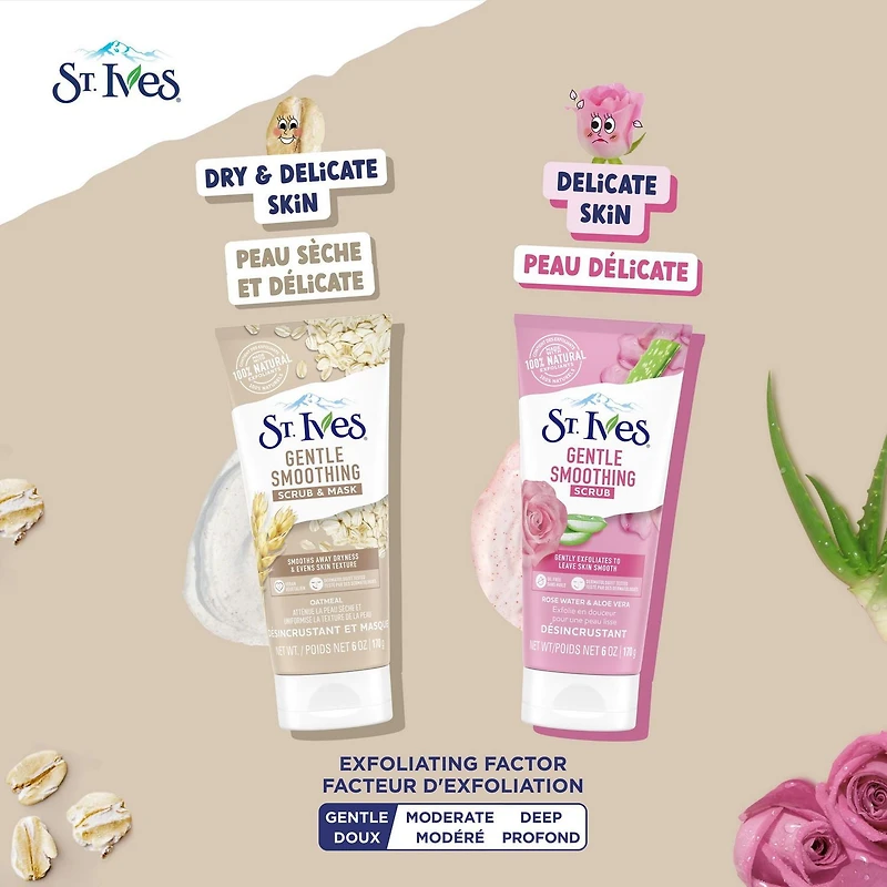 St. Ives Oatmeal Facial Scrub & Mask