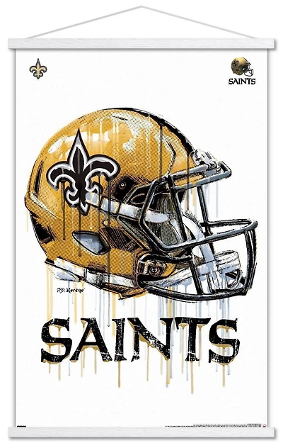 NFL New Orleans Saints - Casque anti-goutte 20