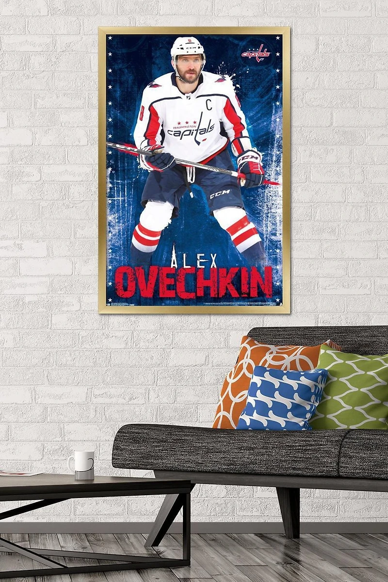 NHL Washington Capitals - Alex Ovechkin 17 Wall Poster, 22.375" x 34"