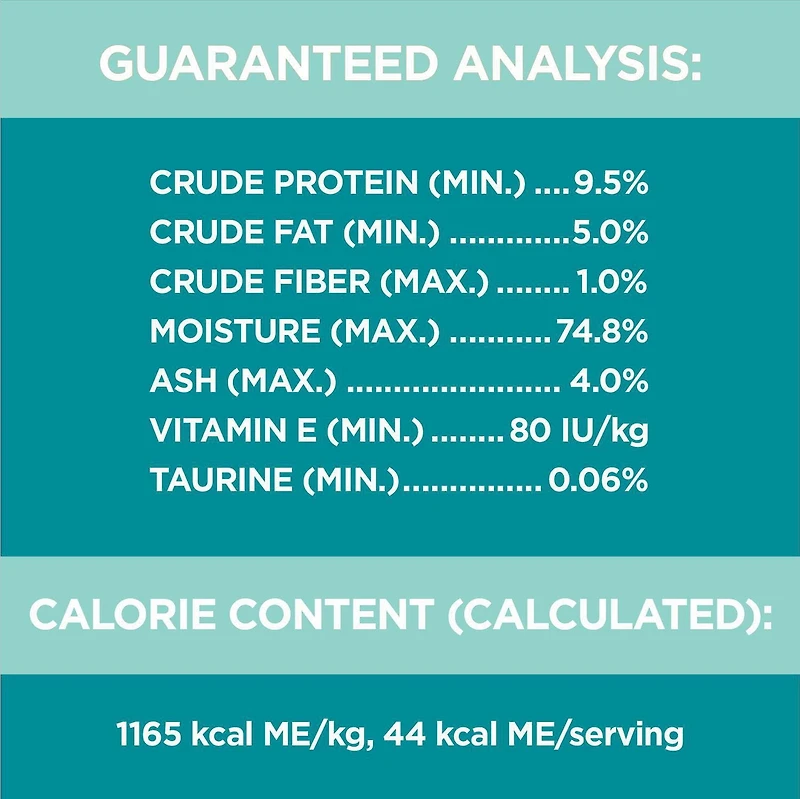 Iams Perfect Portions Grain Free Tuna Paté Healthy Adult Wet Cat Food, 75g