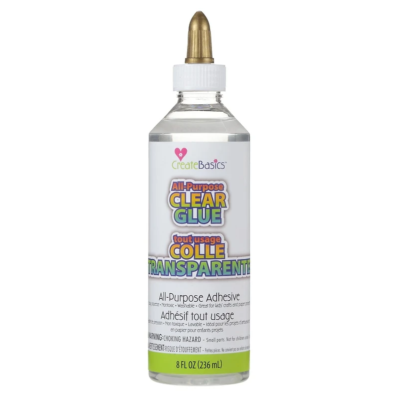 Créer basics Clear Glue, 8 Oz. Colle transparente 8oz